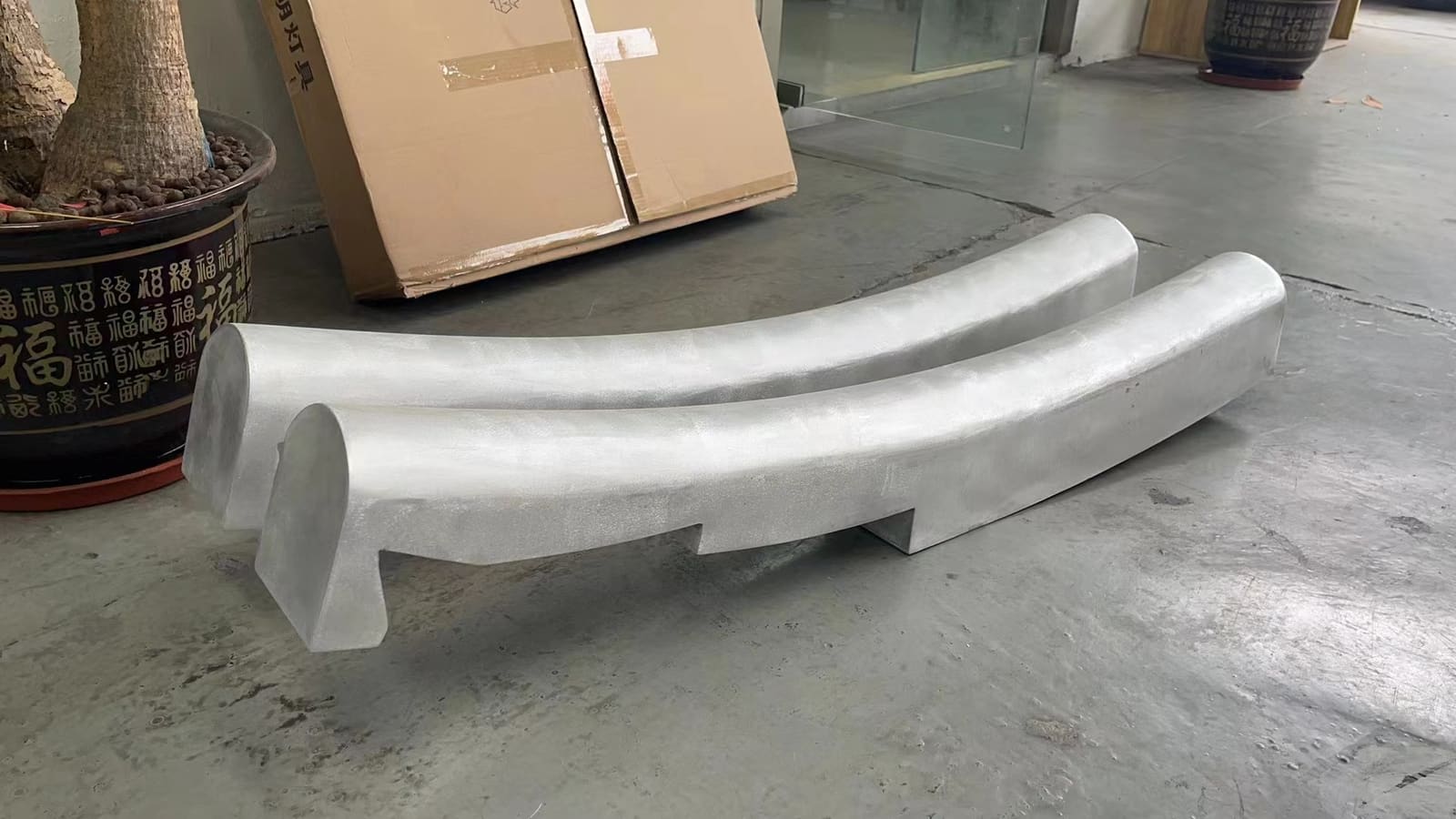 Double-Curved Aluminum Panel photo 2 | 双曲铝单板 实拍 2